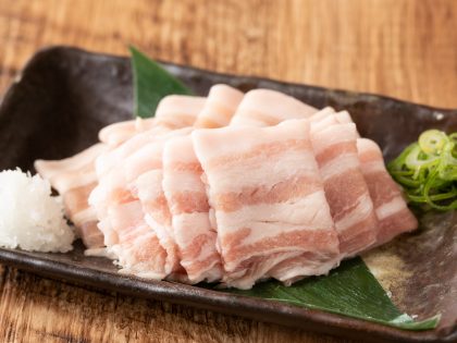 京都産もち豚バラ肉 100g